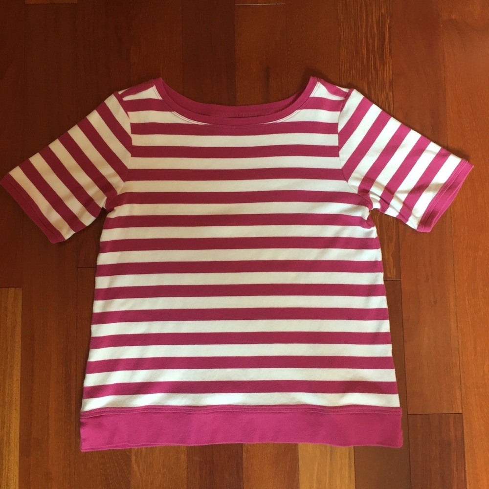Pendleton knit short sleeved shirt - petite small